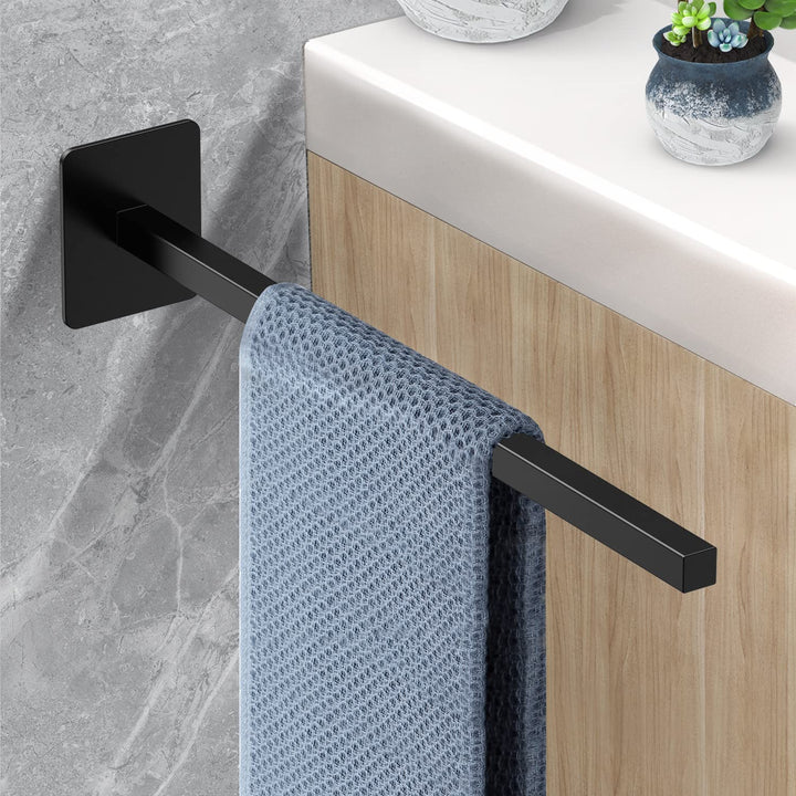 Handtuchhalter Ohne Bohren Einarmig, Bad Handtuchstange Selbstklebender, Edelstahl Habdtuchhalterung