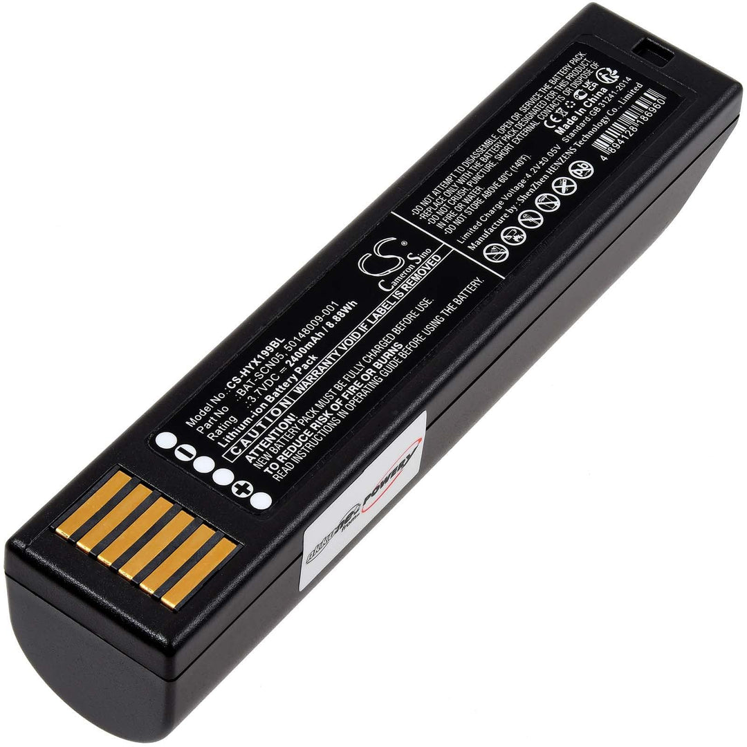 Akku kompatibel mit Honeywell Typ 50148009-001, 3,7V, Li-Ion