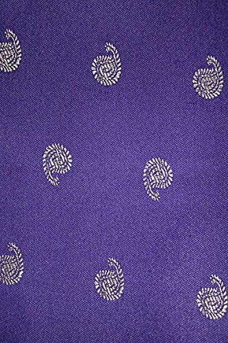 Trendofindia Indischer Bollywood Fashion Sari Stoff Damenkostüm Kleid Dunkel Lila CA107