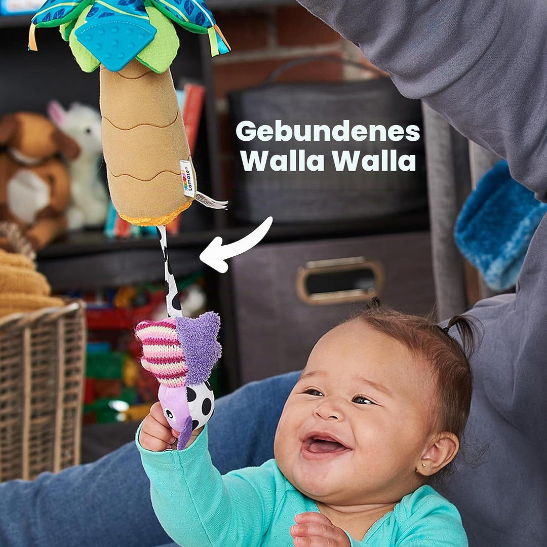 LAMAZE Walla Walla Koala, Clip on Go, Sensory, Pram and Pushchair Newborn Baby Toy with Multi-Colour