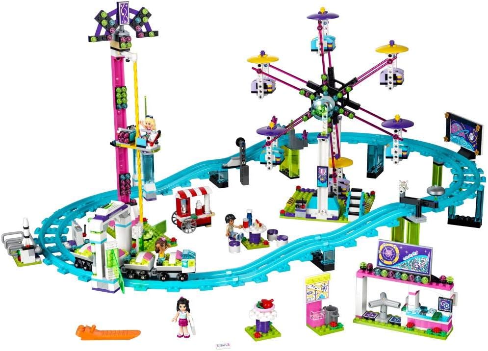 LEGO Friends 41130 - Grosser Freitzeitpark Achterbahn Bauset, Achterbahn Bauset