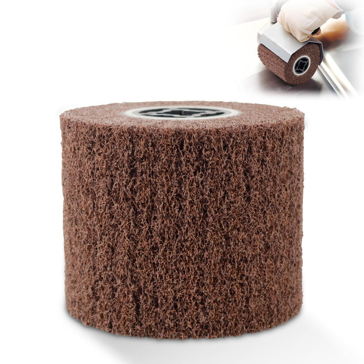 Nylonbürste Schleifwalze Bürste Satinierwalze Winkelschleifer Schleifhülsen für Schleifroller Schlei