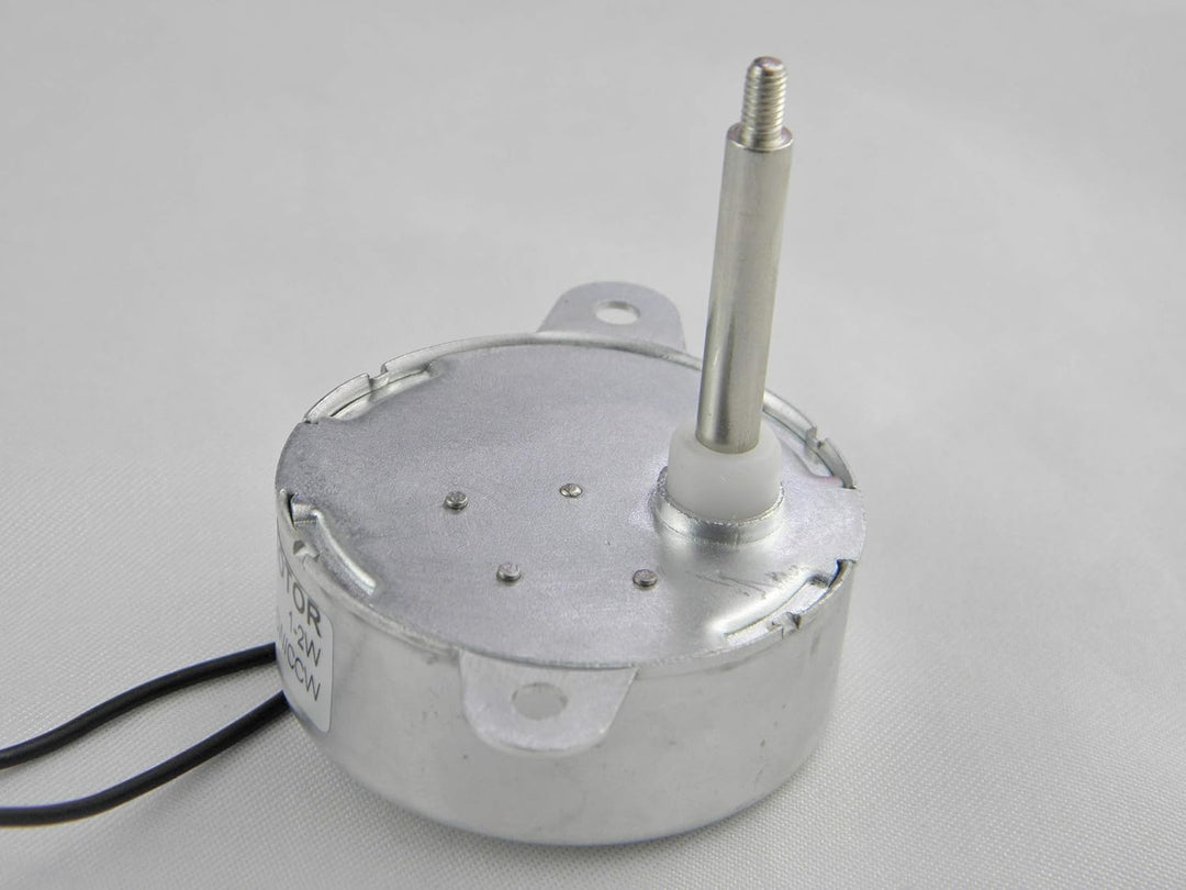 CHANCS TYC40 Kleiner Synchronmotor 12V 5RPM AC Welle 35mm für Ornamental Fiber Optic Weihnachtsbaum