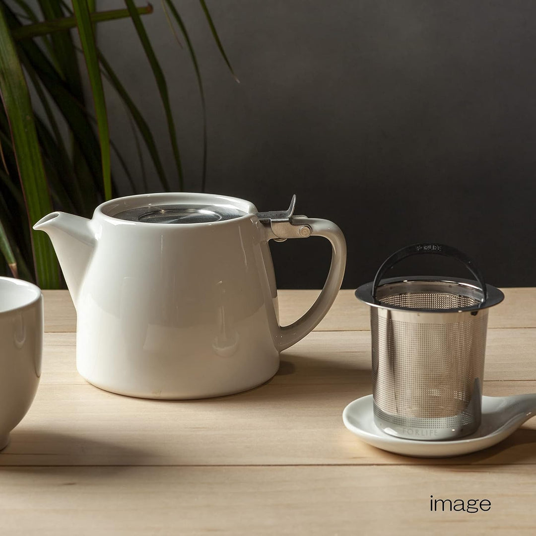 FORLIFE Teekanne, 510 ml, weiss White, White