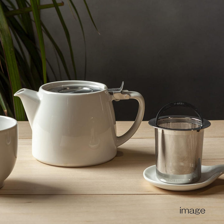 FORLIFE Teekanne, 510 ml, weiss White, White