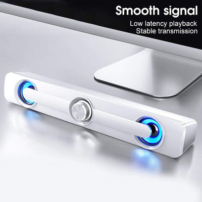 Computerlautsprecher, USB betriebene kleine PC Lautsprecher, 3,5 mm Universal Aux Multimedia Stereol