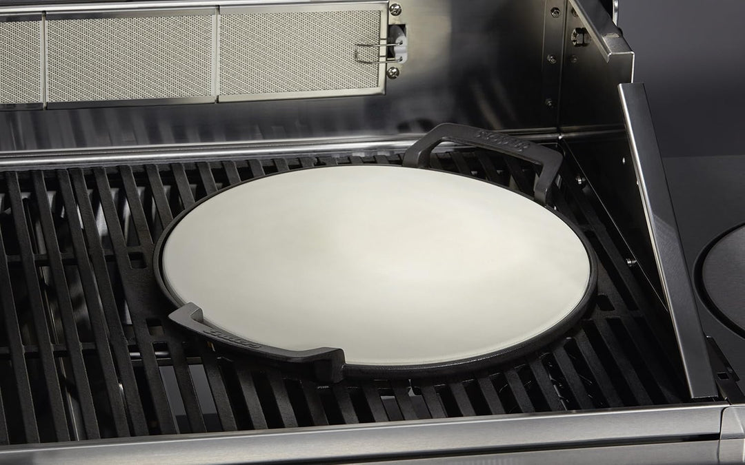 Enders® Elektrogrill eFLOW PRO 2 TURBO™ aus der SHADOW-Serie &amp; ® SWITCH GRID Pizzastein Bundle mit P