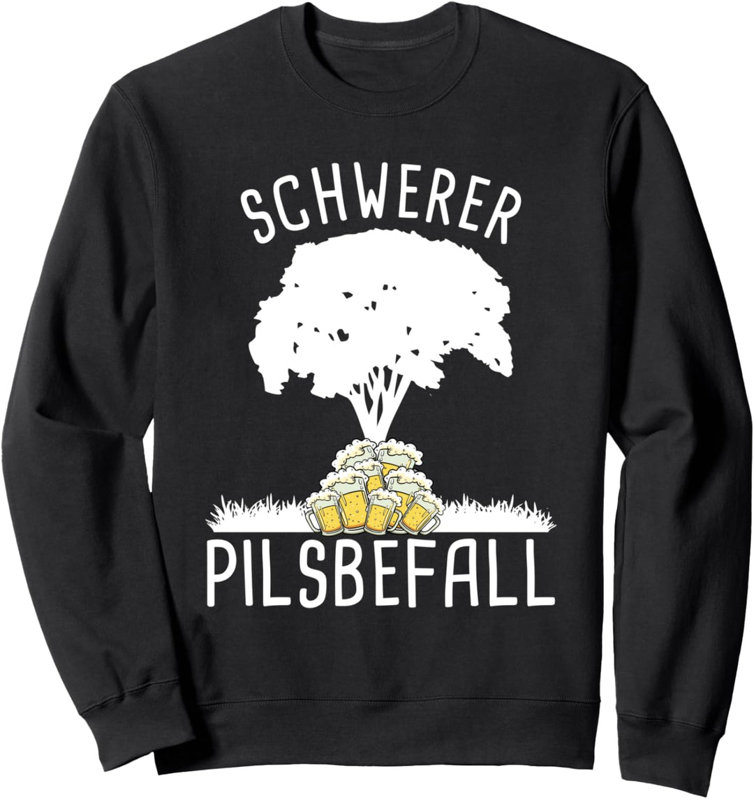 Schwerer Pilsbefall Lustig Garten Landschaftsgärtner Gärtner Sweatshirt