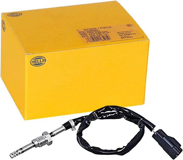 HELLA 6PT 010 376-401 Sensor, Abgastemperatur - 2-polig - geschraubt - Kabel: 390mm