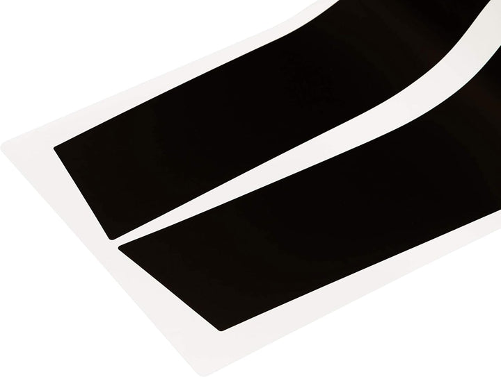 Folientechnik Bayer 1058 Motorhaubenstreifen kompatibel mit Smart Fortwo 453 ab Bj. 2014 (Schwarz),