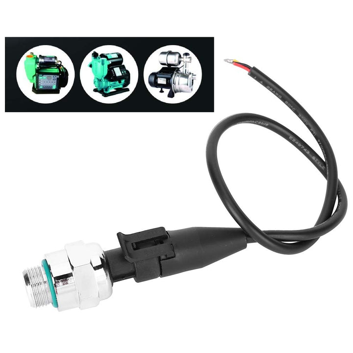 HTP Drucksensor, 0-1MPA G3/8 5V 3.3V Transmitter Druckwandler für Frequenzumwandlung Wasserpumpe