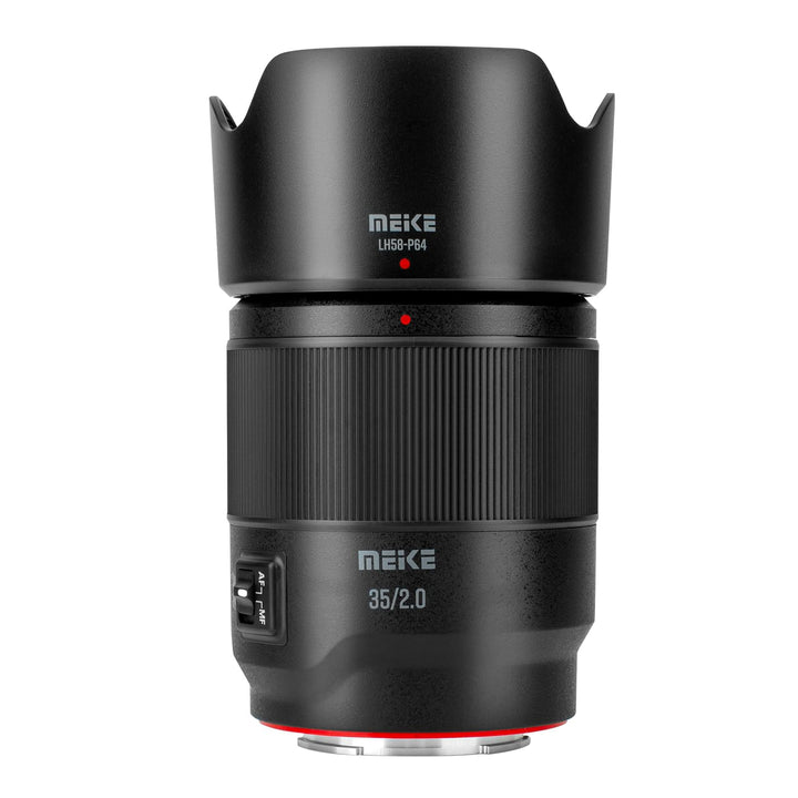 Meike 35mm F2.0 Vollformat-AF-STM-Objektiv (Schrittmotor) mit grosser Blendenöffnung, Autofokus und