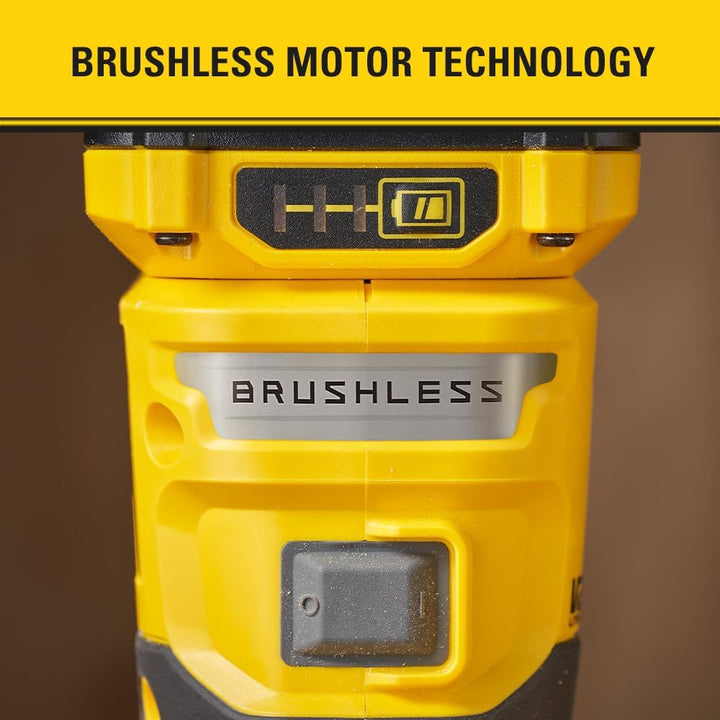 STANLEY FATMAX V20 Bürstenloser Kantenfräse, 18 V – SFMCW400B-XJ – Lieferung ohne Akku