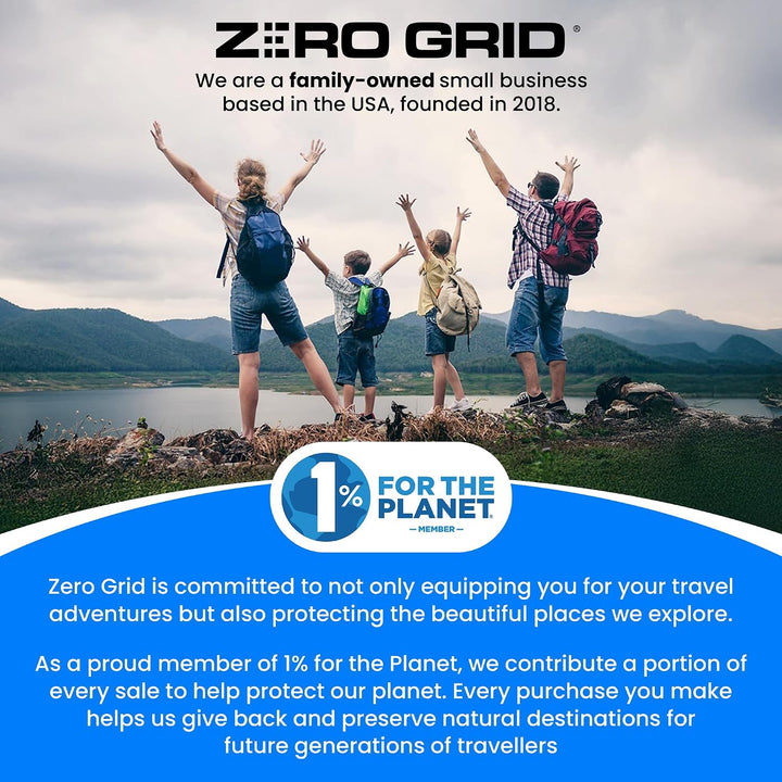 Zero Grid Reisepasshülle – Reisedokumenten-Halter mit RFID-Blockierung Schwarz, Schwarz