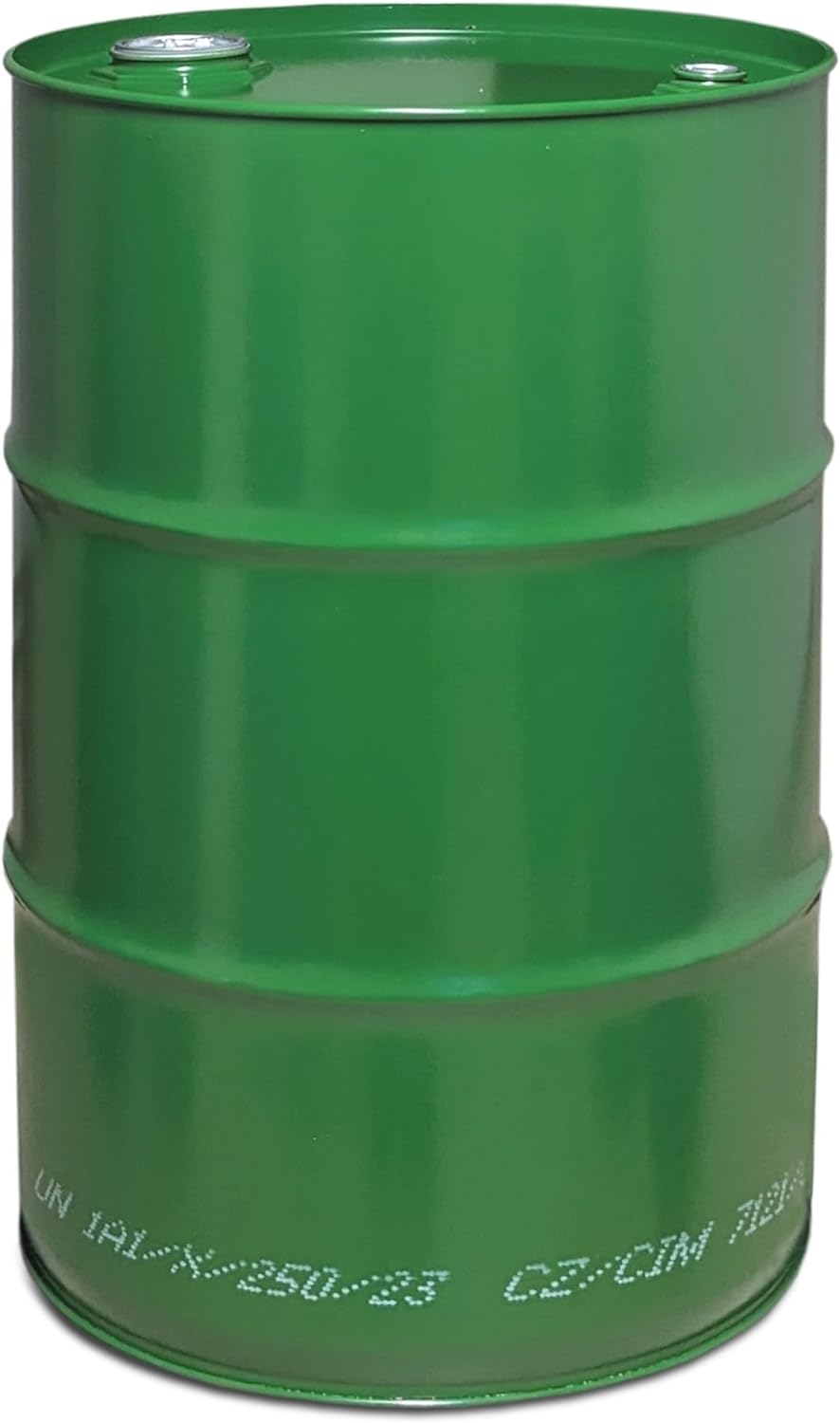 Maier Stahlfass Blechfass Spundfass Ölfass Deckelfass Metallfass, (62 Liter) grün