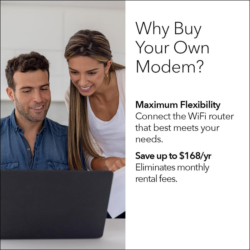 NETGEAR Nighthawk Multi-Gig-Kabelmodem (CM2000) – kompatibel mit Allen Kabelanbietern inkl. Xfinity,