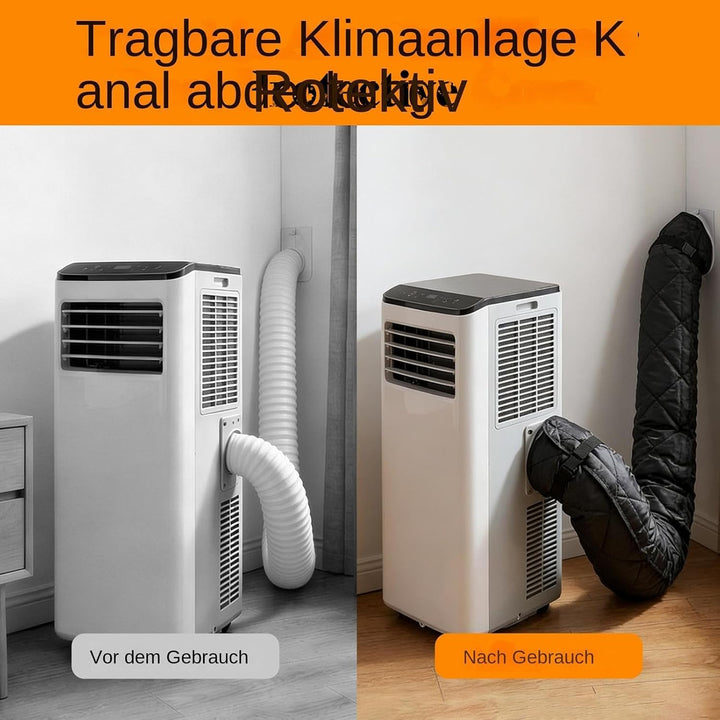 Schlauch Abdeckung Für Tragbare Klimaanlagen, Flexible Isolierhülle Für Klimaanlagen Lüftungsschläuc
