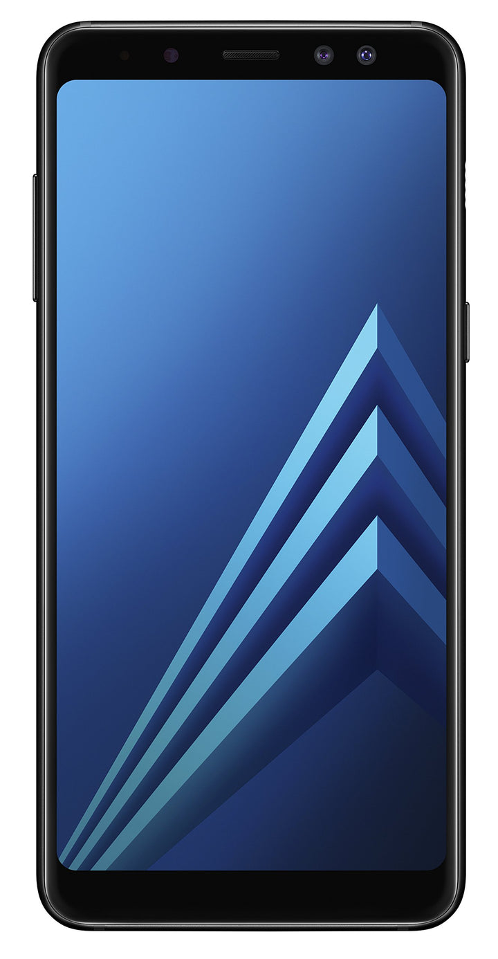 Samsung Galaxy A8 2018 Duos Smartphone Bundle [5,6 Zoll, 32GB] Single, Single