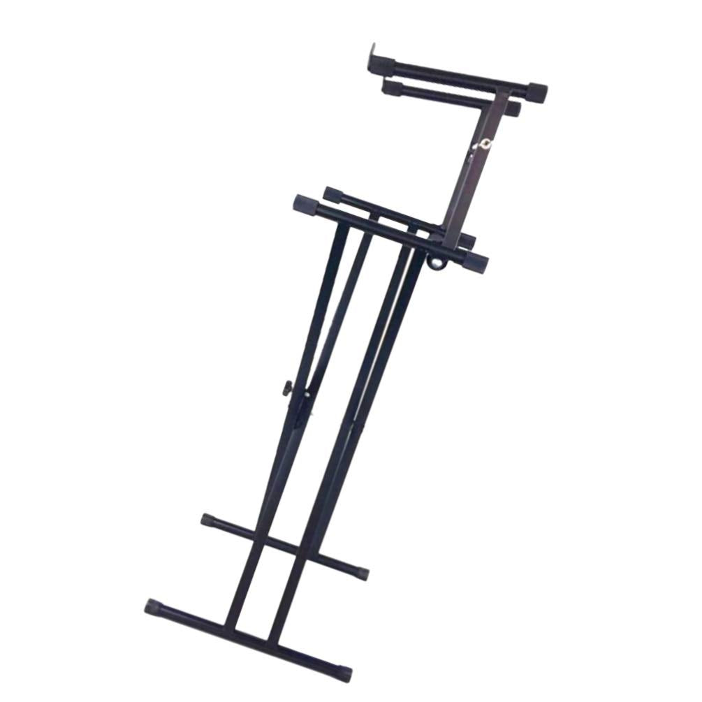 HEALLILY Keyboard Stand Klaviertastaturständer Universal Iron Art Elektrische Orgel Klavierständer T