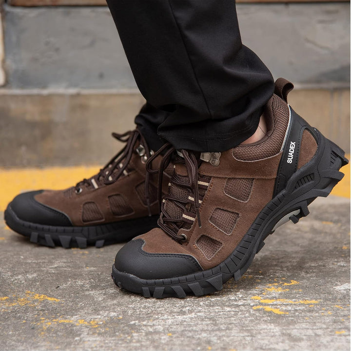 SUADEX Sicherheitsschuhe Arbeitsschuhe Herren Damen Leicht Stahlkappenschuhe Atmungsaktiv mit Stahlk