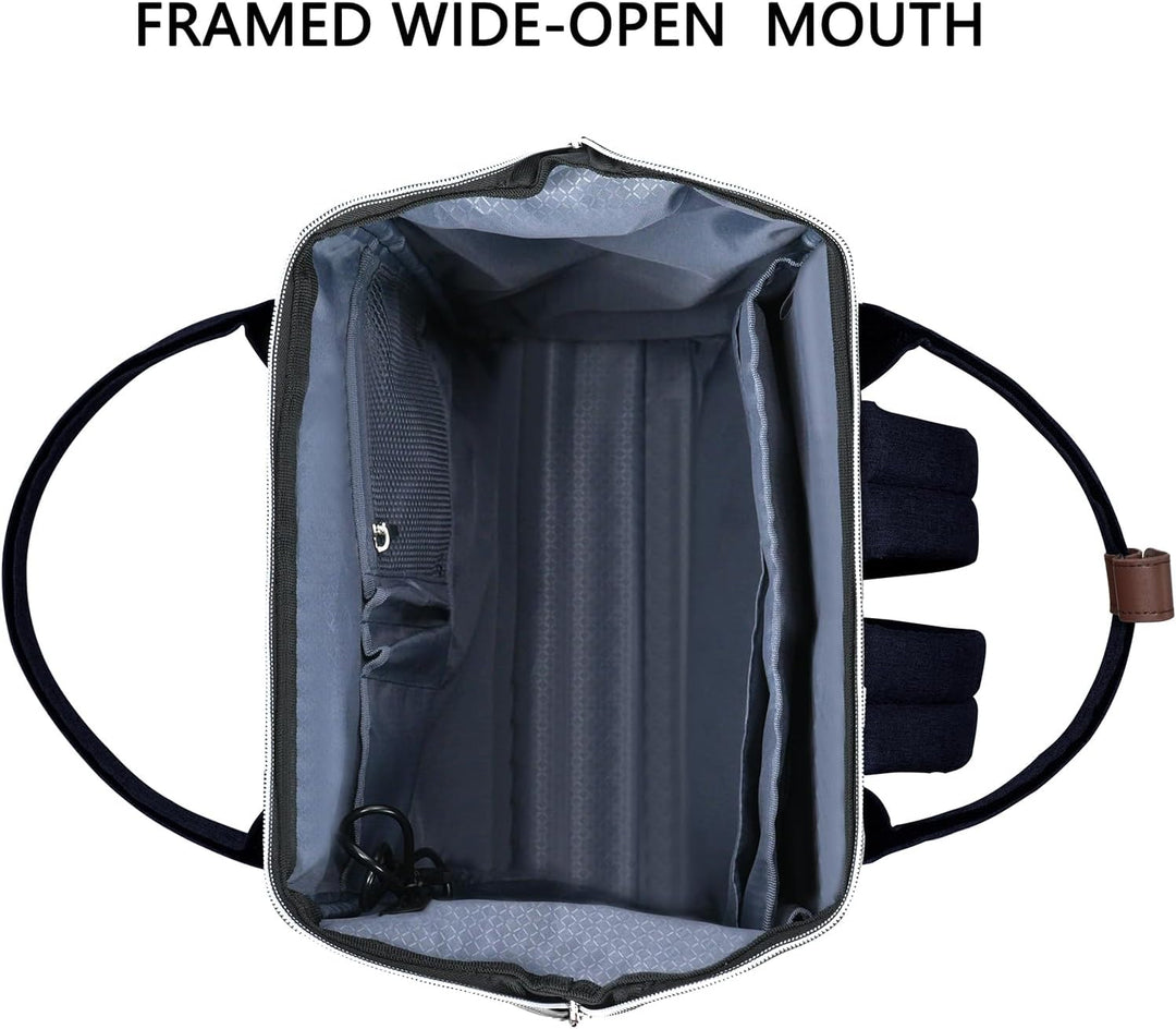 KROSER Rucksack Damen für Schule Laptop Rucksack 15,6 Zoll Schulrucksack Daypack Wasserdichte mit US