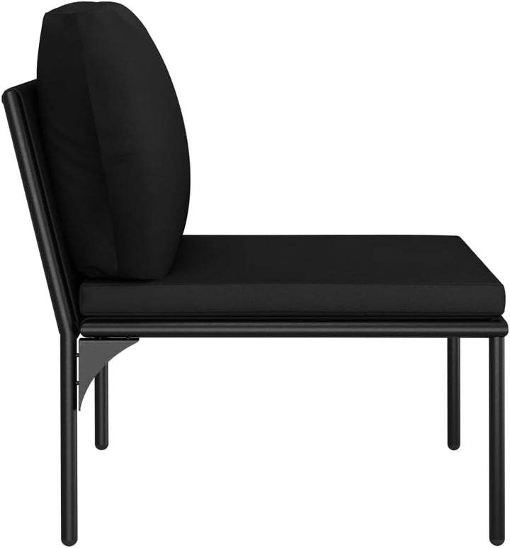 vidaXL Gartenmöbel 3-TLG. mit Auflagen Sitzgruppe Garten Garnitur Lounge Sofa Sitzgarnitur Gartenset