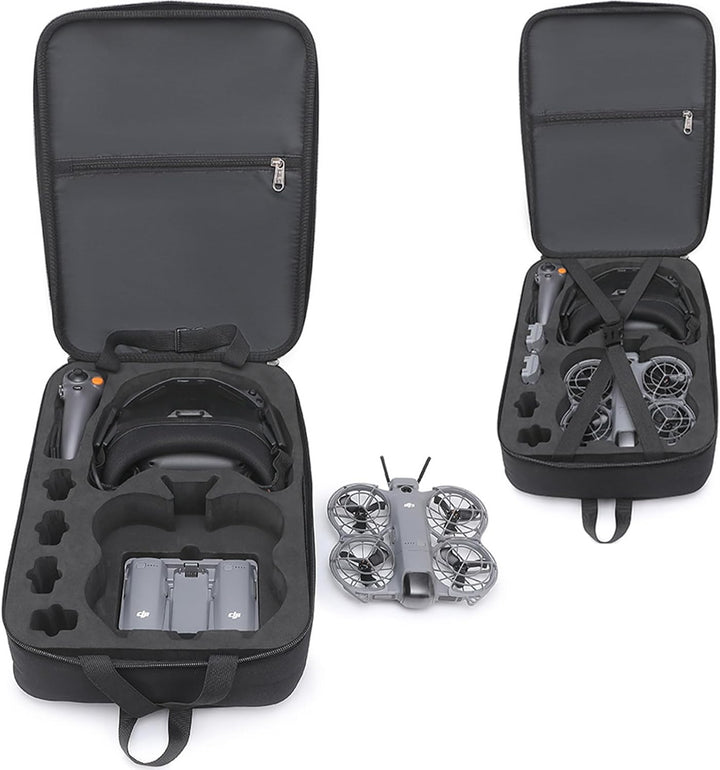 Rucksack für DJI Neo 2, Tragetasche Tasche Hartschalenkoffer Aufbewahrungstasche Hard Case Zubehör f
