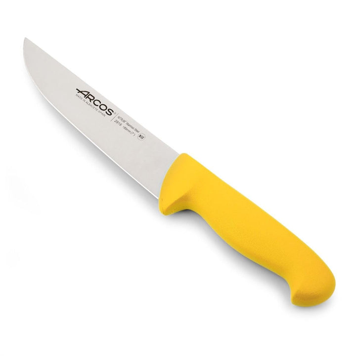 Arcos Fleischermesser aus Nitrum Edelstahl - Ideal für Fleisch - Griff aus Polypropylen, System zur