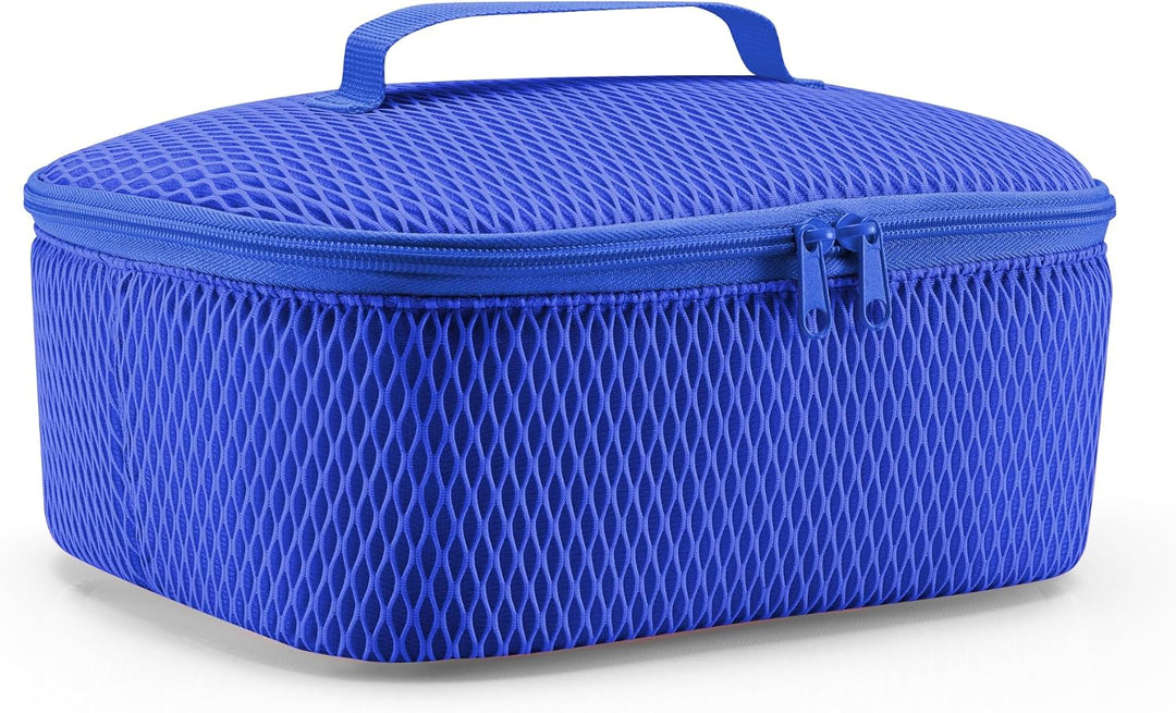 reisenthel coolerbag M Pocket mesh royal Blue – Kühltasche mit Obermaterial aus recycelten PET-Flasc
