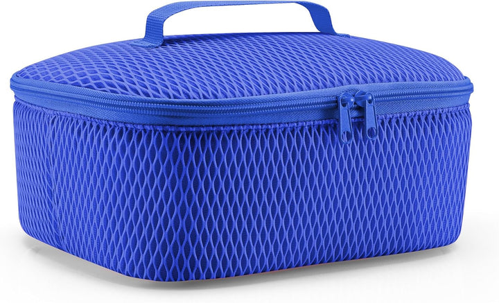 reisenthel coolerbag M Pocket mesh royal Blue – Kühltasche mit Obermaterial aus recycelten PET-Flasc