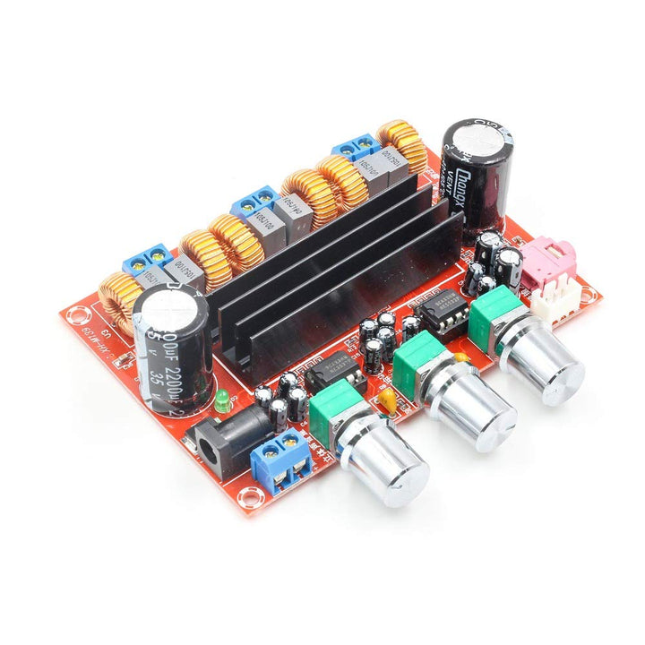 Hailege TPA3116D2 2 * 50W+100W 2.1 Channel Digital Audio Power Amplifier AMP Subwoofer