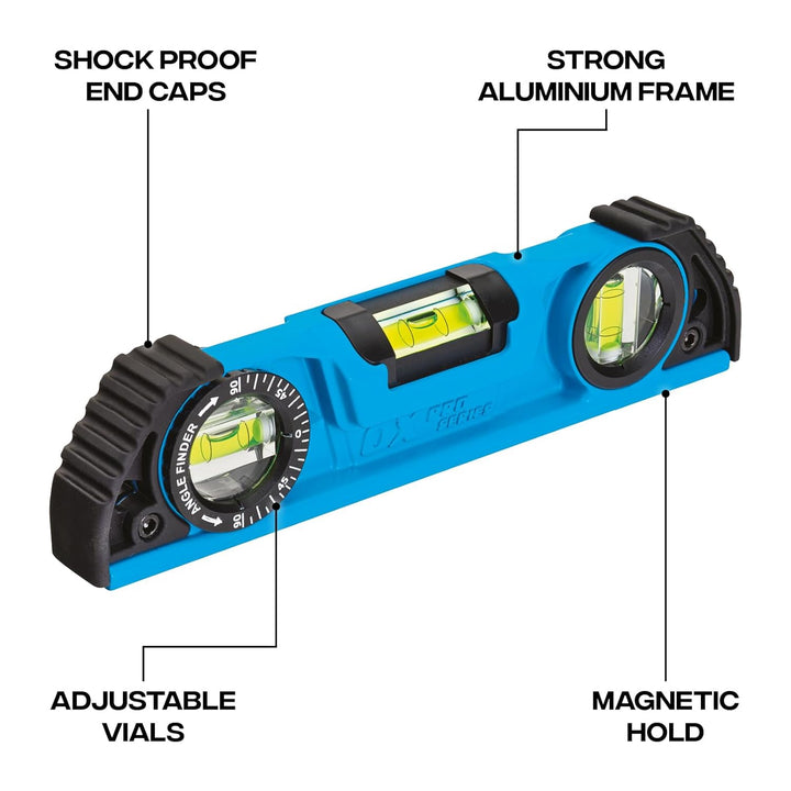 Pro Tough Torpedo Level 10" / 250mm 250mm Torpedo Werkzeuge, 250mm Torpedo Werkzeuge