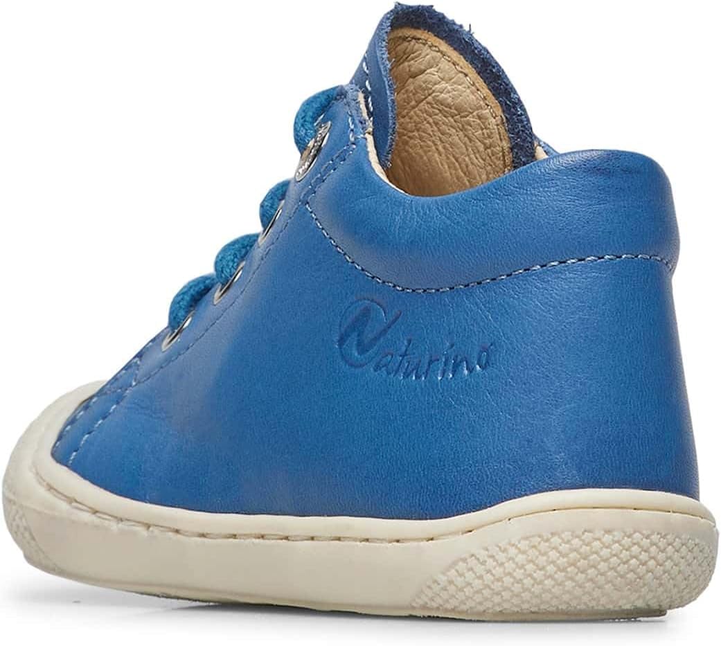 Naturino COCOON-Lauflernschuh aus Nappaleder-Blau 18 EU Hellblau, 18 EU Hellblau