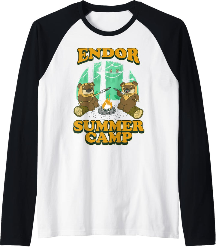 Star Wars Endor Summer Camp Raglan