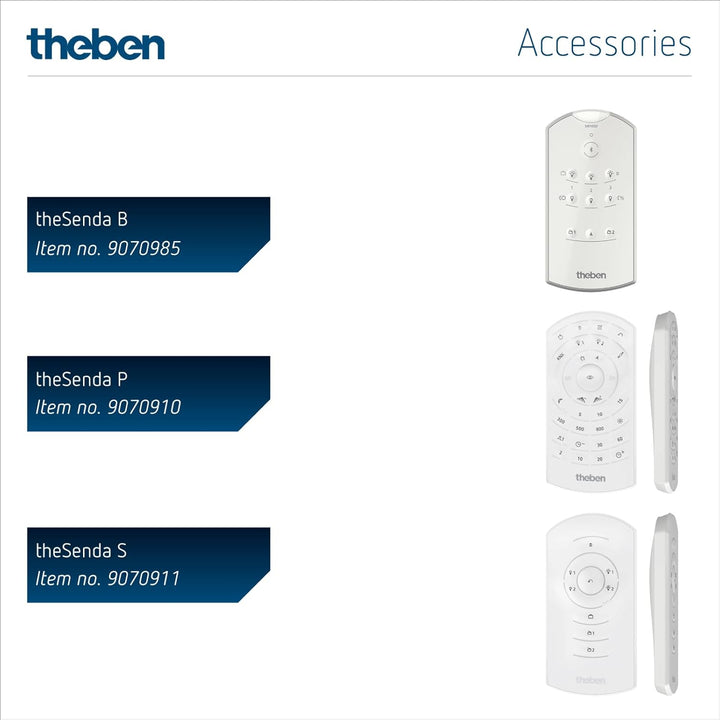 Theben 1030550 theMova S360-100 AP WH - Bewegungsmelder Passiv-Infrarot - PIR - 360°