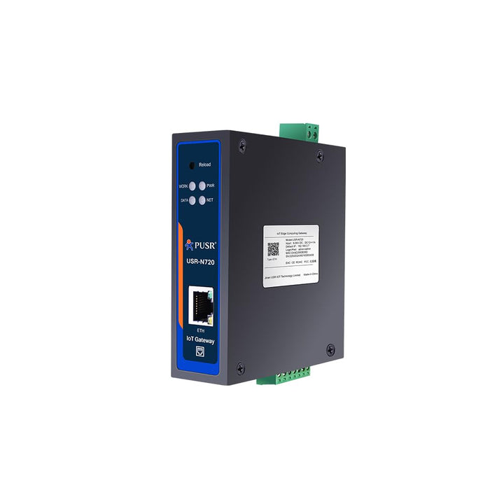 Edge Computing IoT Gateway 2 x RS485 1 x Ethernet mit SD-Karte Zur Datenspeicherung Modbus an MQTT/J
