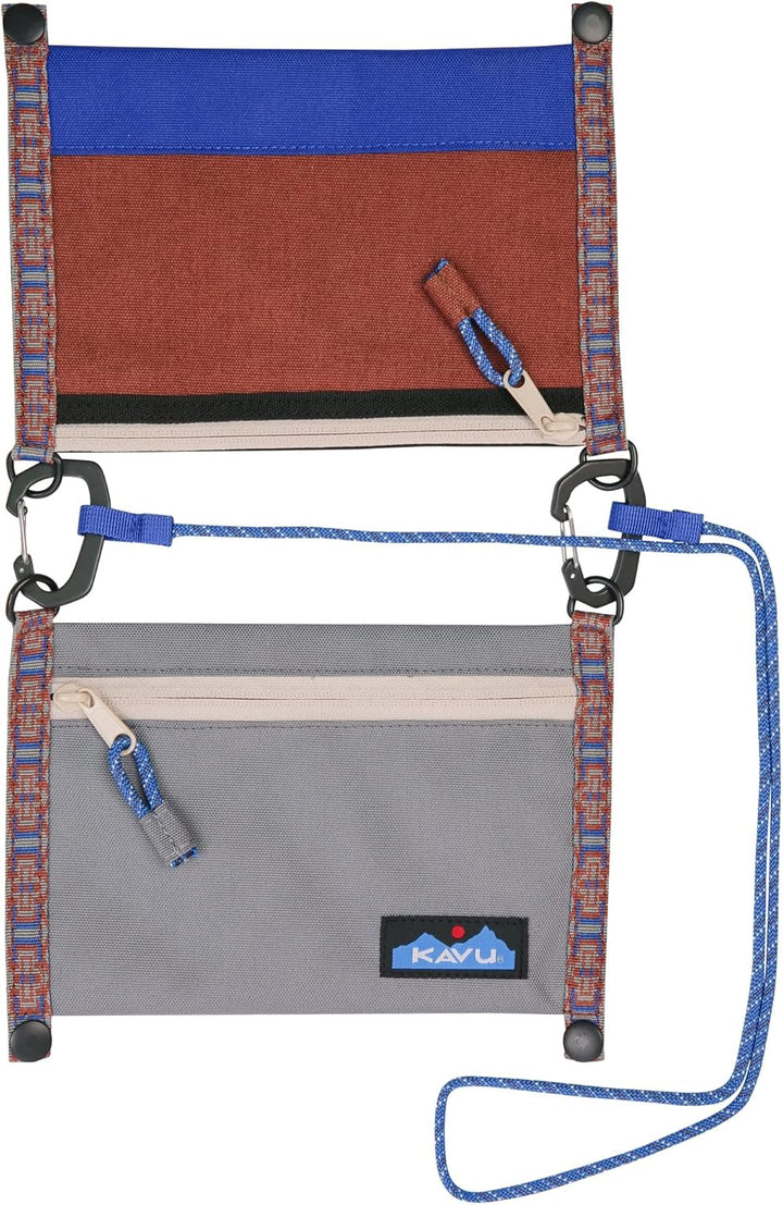 KAVU Tahom Crossbody Bag 2 in 1 Travel Pouch Einheitsgrösse Sepia Sky, Einheitsgröße Sepia