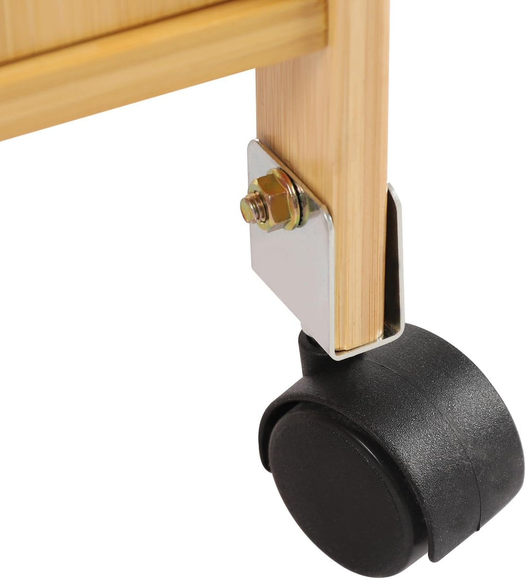 Servierwagen 52 * 30 * 80cm Werkstatt-Rollwagen 4 Universalräder(2 mit Bremsen) Küchenwagen 100kg Ge