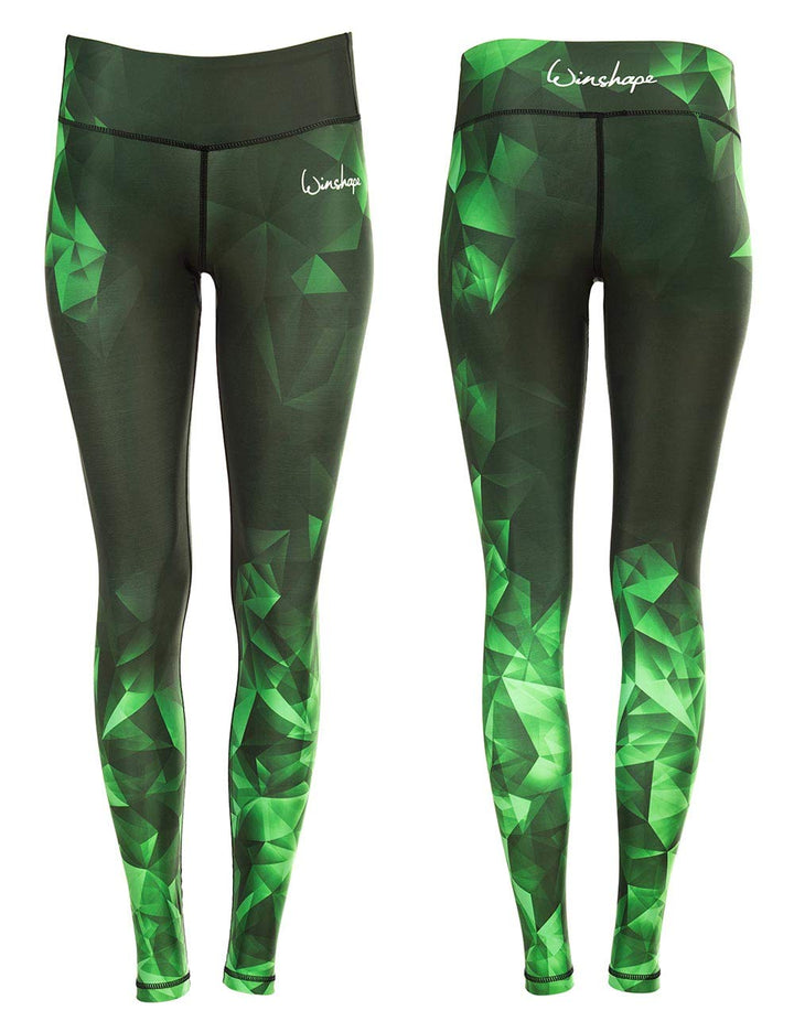 Winshape Damen Functional Power Shape Tights AEL102 mit Anti-Rutsch-Effekt, saphir, Winshape Slim St