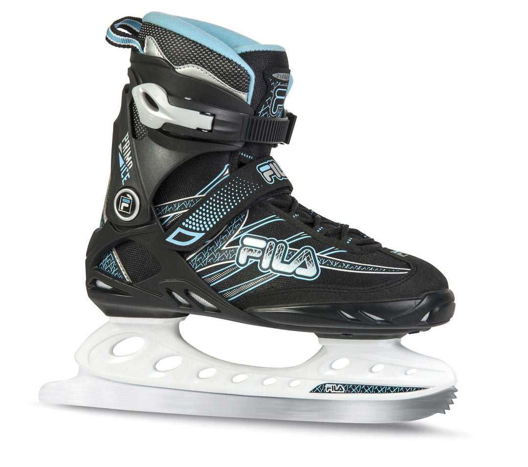 FILA Damen Schlittschuhe Primo Ice UK 5.5/ EU 38, 5 Schwarz/Hellblau, UK 5.5/ EU 38, 5 Schwarz/Hellb
