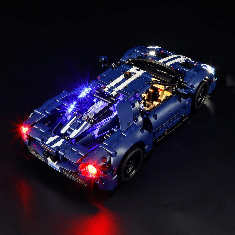 BRIKSMAX 42154 Led Licht für Lego Ford GT 2022 - Compatible with Lego Technic Bausteinen Modell - Oh