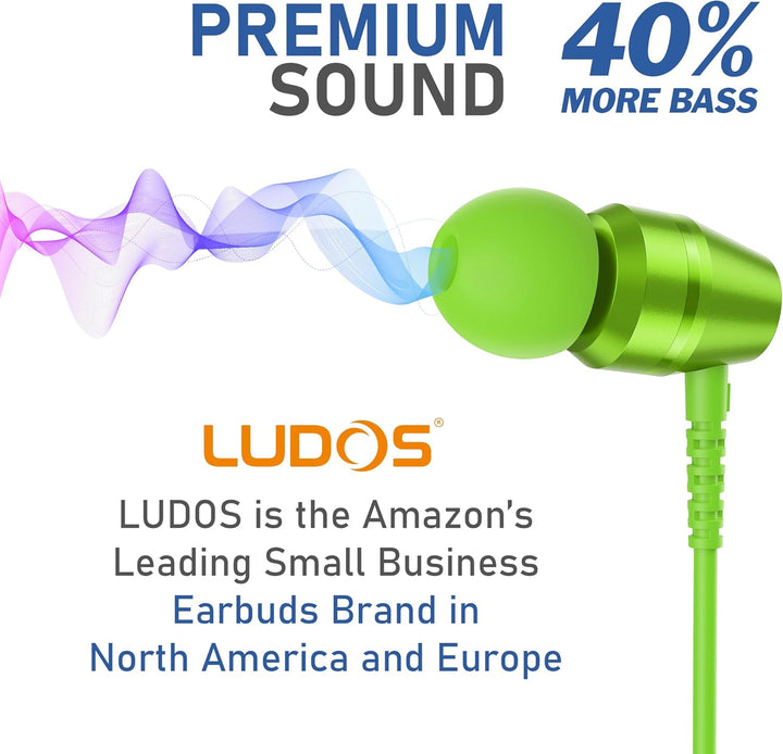 LUDOS OMNITONE USB C Kopfhörer, 5 Jahre Garantie für iPhone 16 15 Pro Max Plus Samsung Galaxy S24 S2