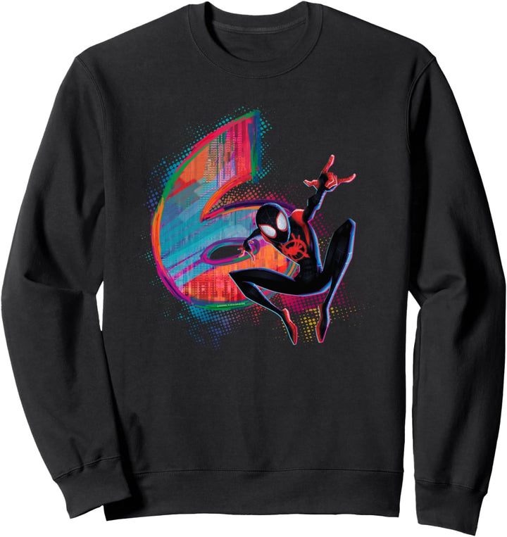Marvel Spider-Man Miles Morales 6th Birthday Graphic Sweatshirt