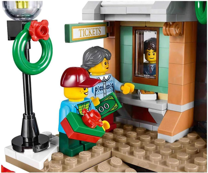 LEGO Creator 10259 Winterlicher Bahnhof Single, Single