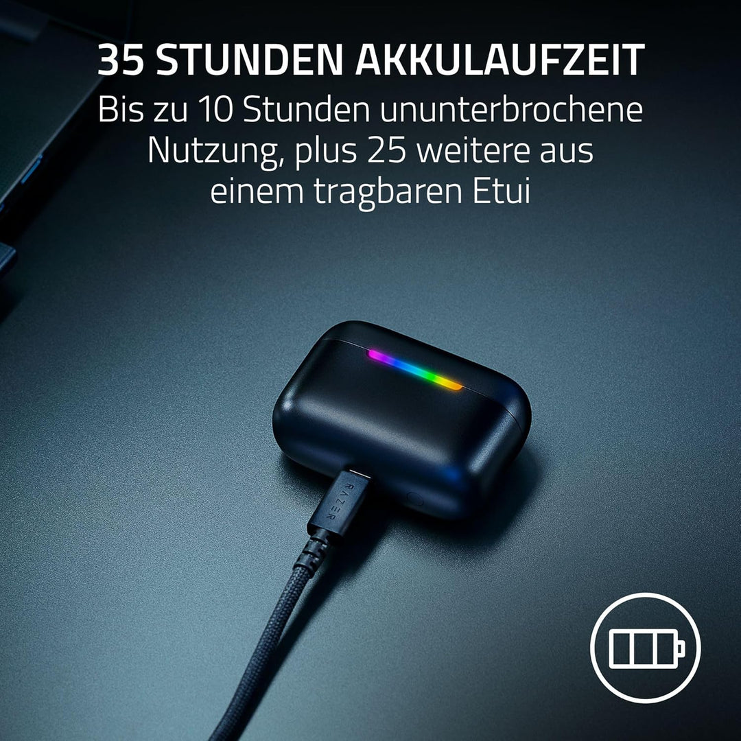 Razer Hammerhead V3 X HyperSpeed - Kabellose Multi-Plattform-Gaming-Ohrhörer - HyperSpeed Wireless &