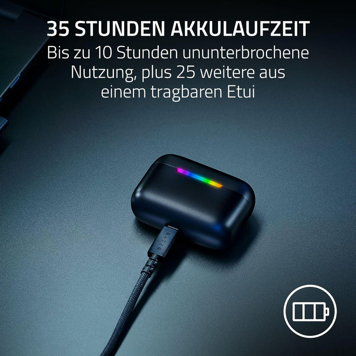 Razer Hammerhead V3 X HyperSpeed - Kabellose Multi-Plattform-Gaming-Ohrhörer - HyperSpeed Wireless &