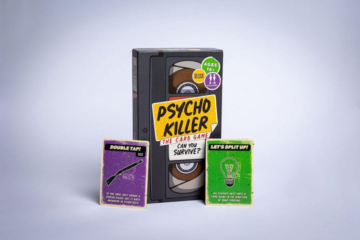 Psycho Killer: The Card Game - A game for Psychos, Multicolor, 5.08 x 5.08 x 5.08 cm