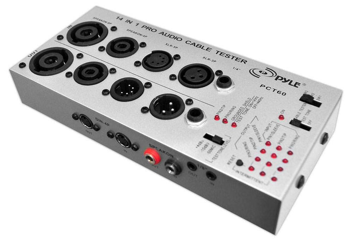 Pyle 13-in-1 Audio Kabeltester, PCT60