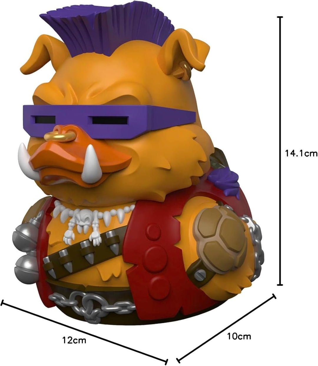 TUBBZ First-Ausgabe: Teenage Mutant Ninja Turtles - Bebop als Cosplaying-Gummiente Vinylfigur Bebop