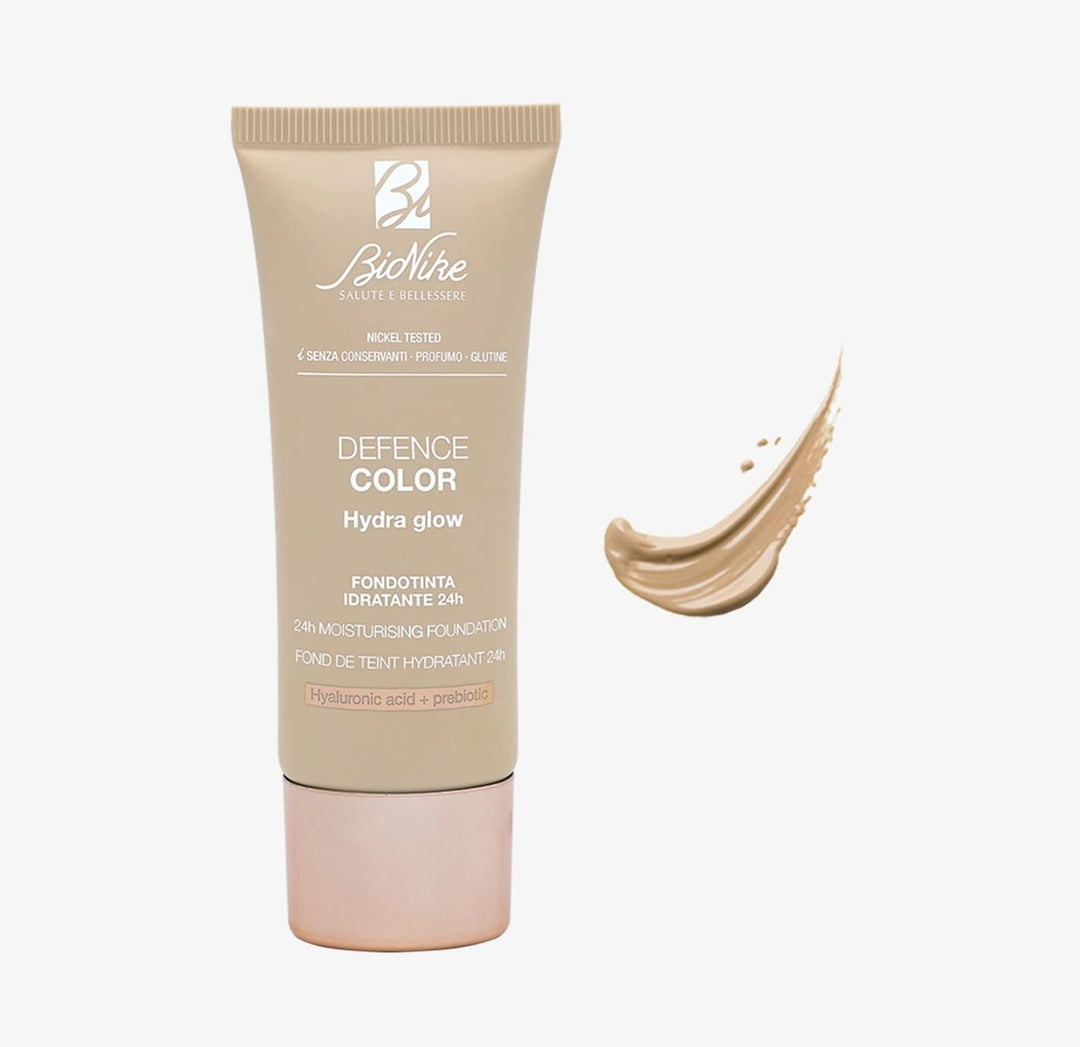 BioNike Defence Color - Hydra Glow Fondotinta Idratante 24H SPF15 N. 103, 30ml